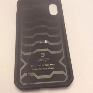 Jaagd iPhone X Premium Mobile Case Black